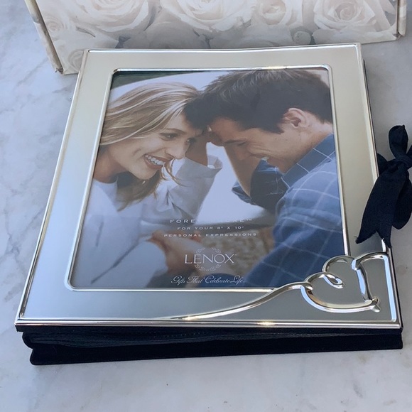 LENOX FOREVERMORE ALBUM NEW 8 BY 10 SILVER BLACK - Picture 3 of 11